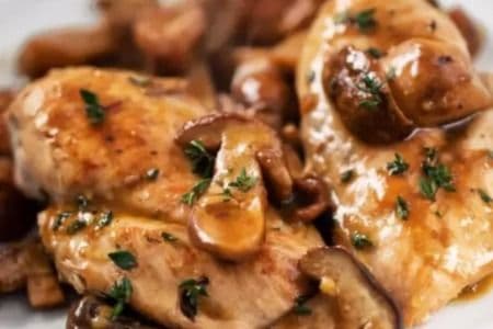 51. Chicken with Mushroom