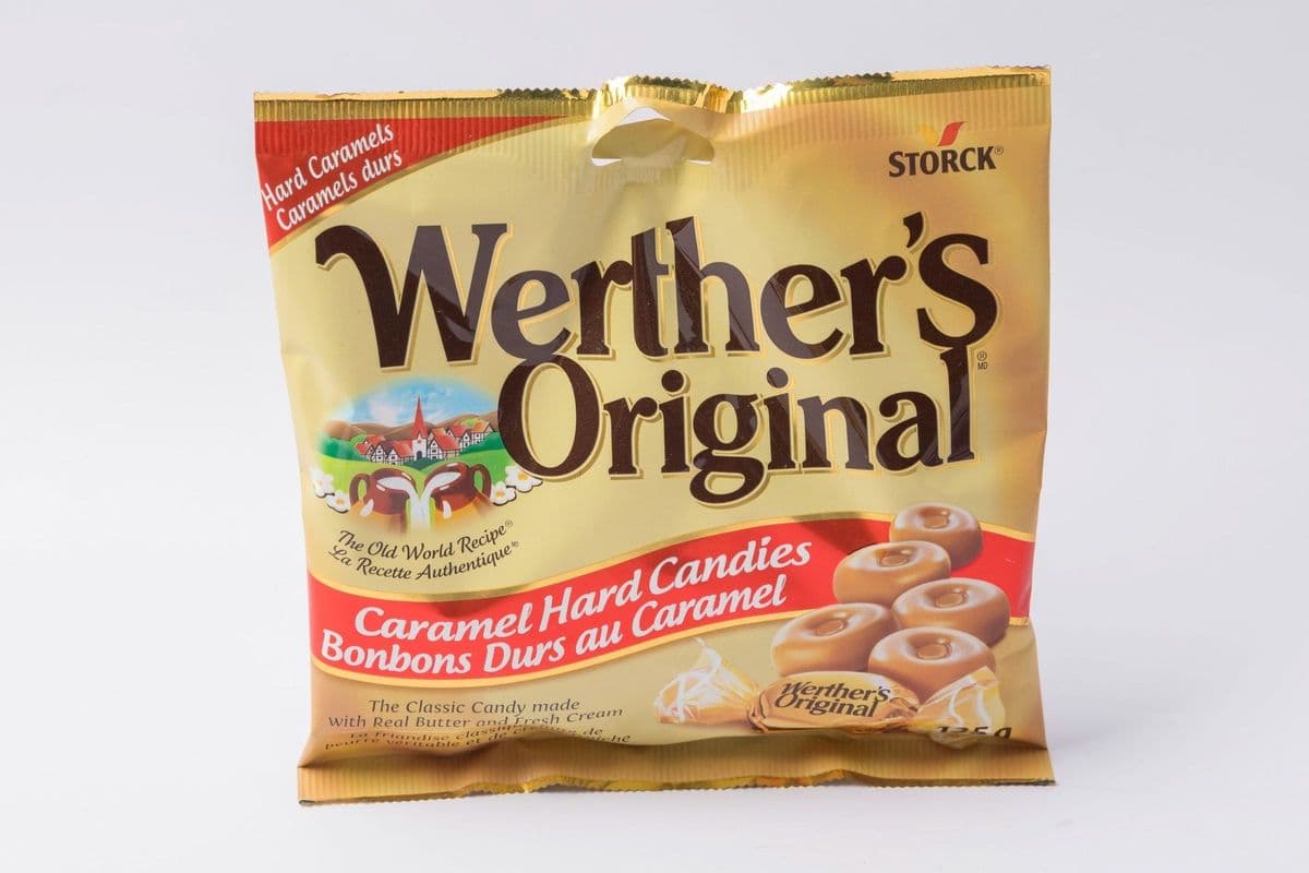 Storck Werther's Original Caramel Hard Candies (135g)