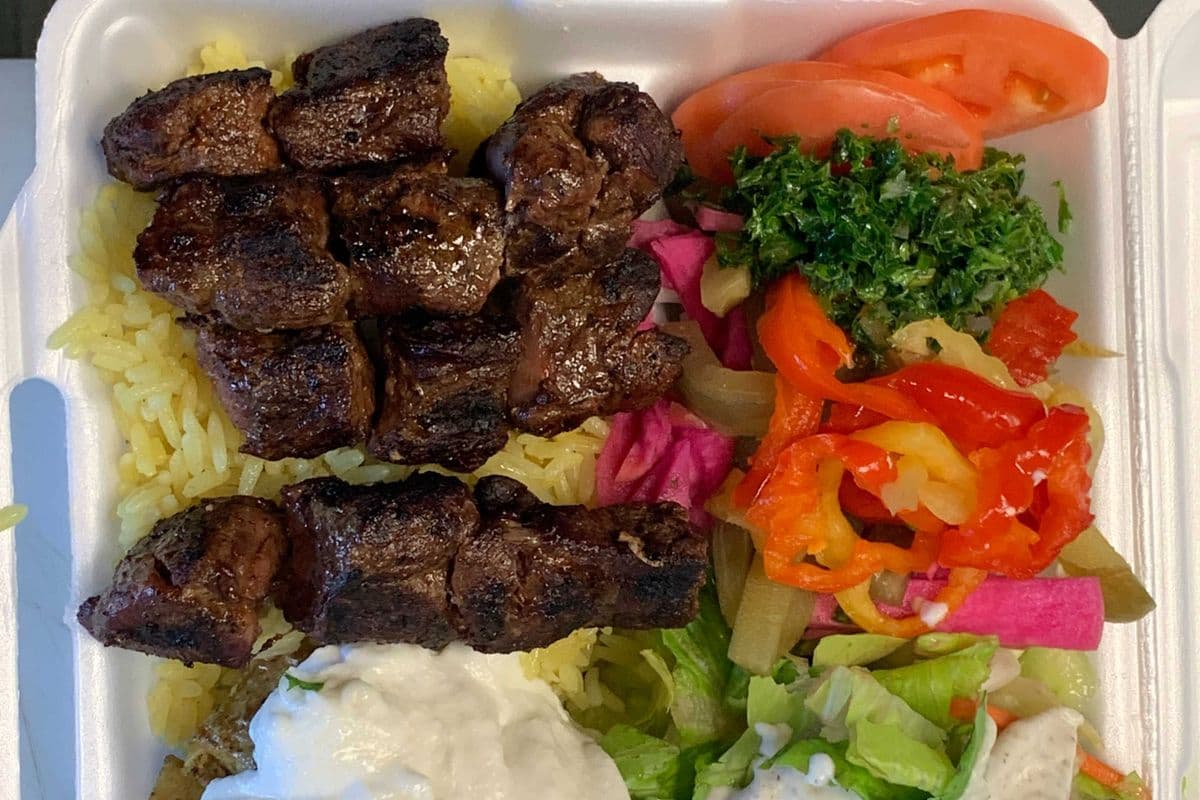 Beef Kebab Platter