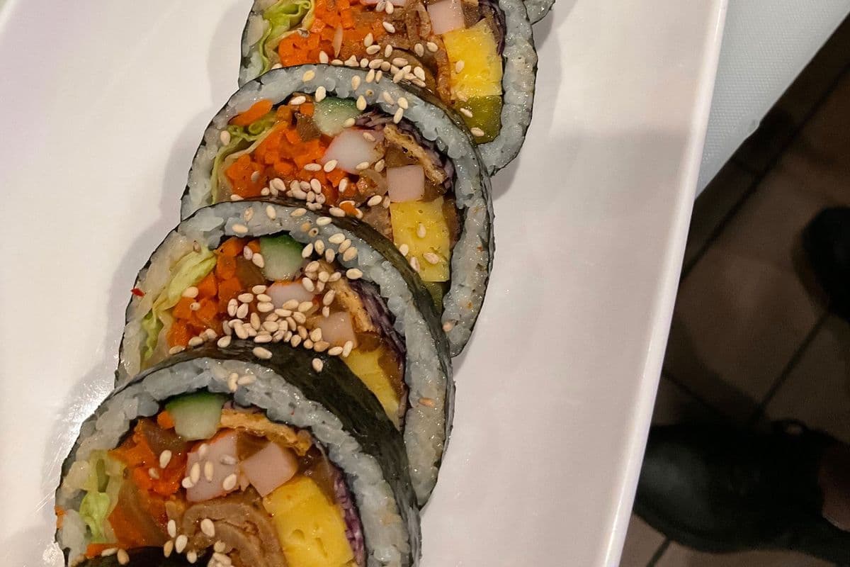 Jeyuk Kimchi Kimbap