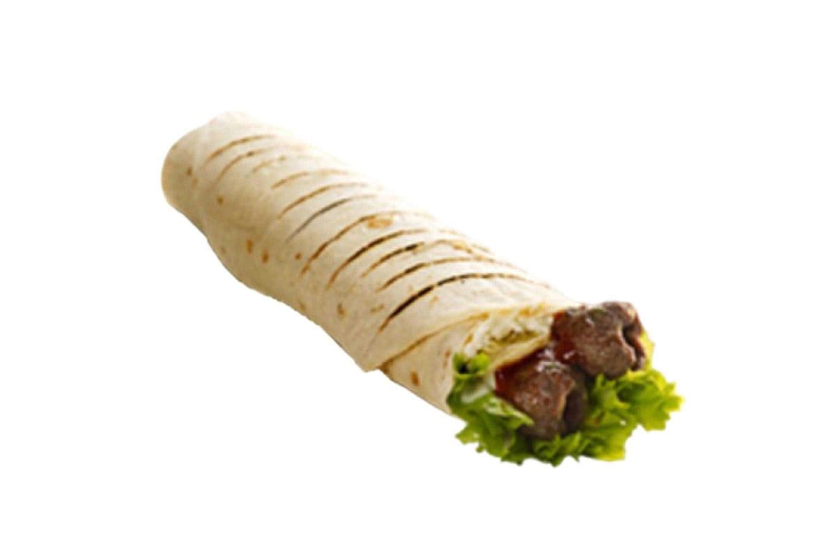 Spicy Halal Beef Kebab Wrap