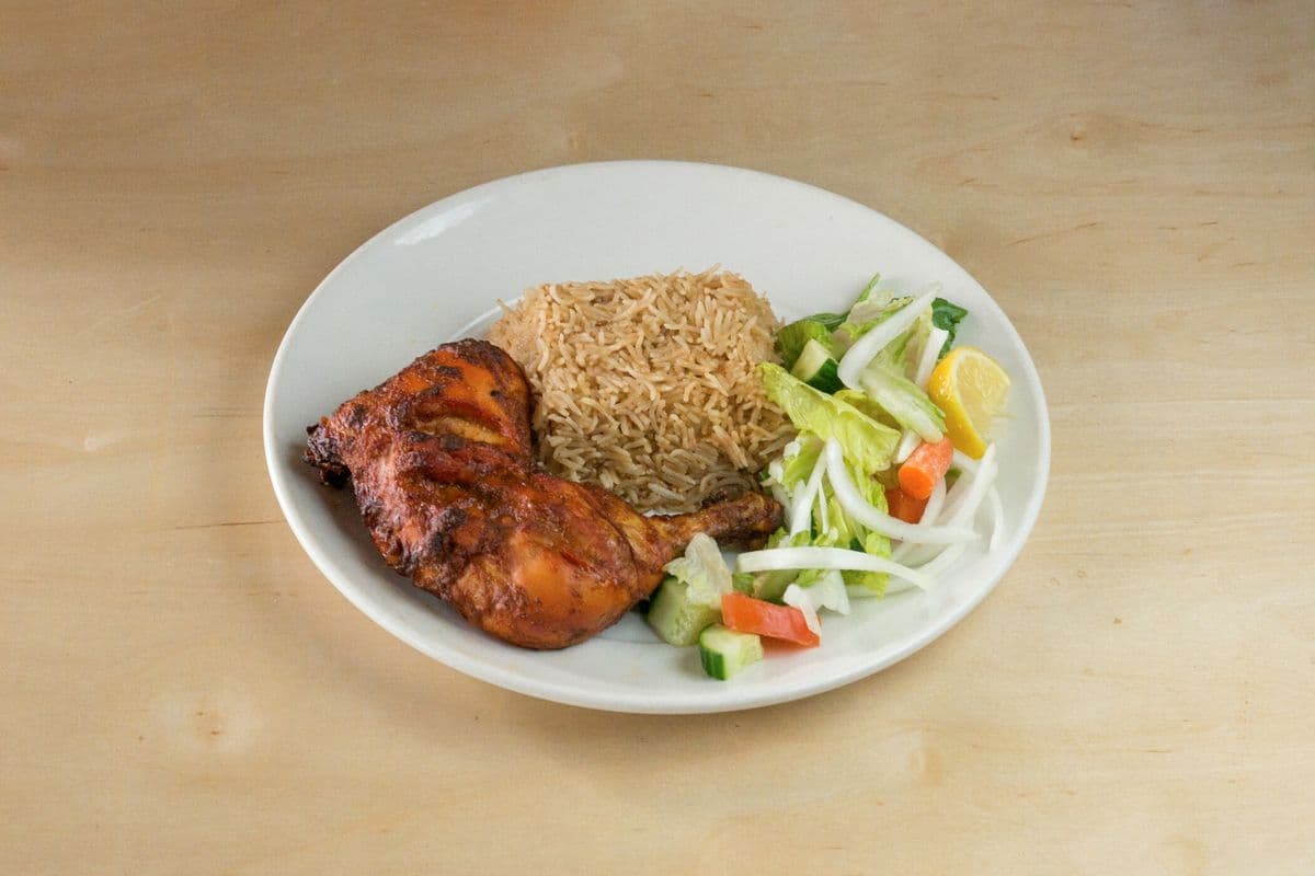 Pulao with Chicken Tikka