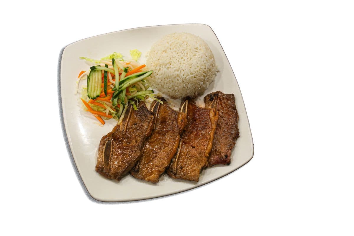 77. Beef Short Rib (Com Suon Bo)
