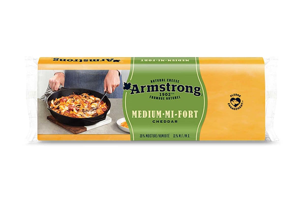 Armstrong - Medium Cheddar Cheese (600G)