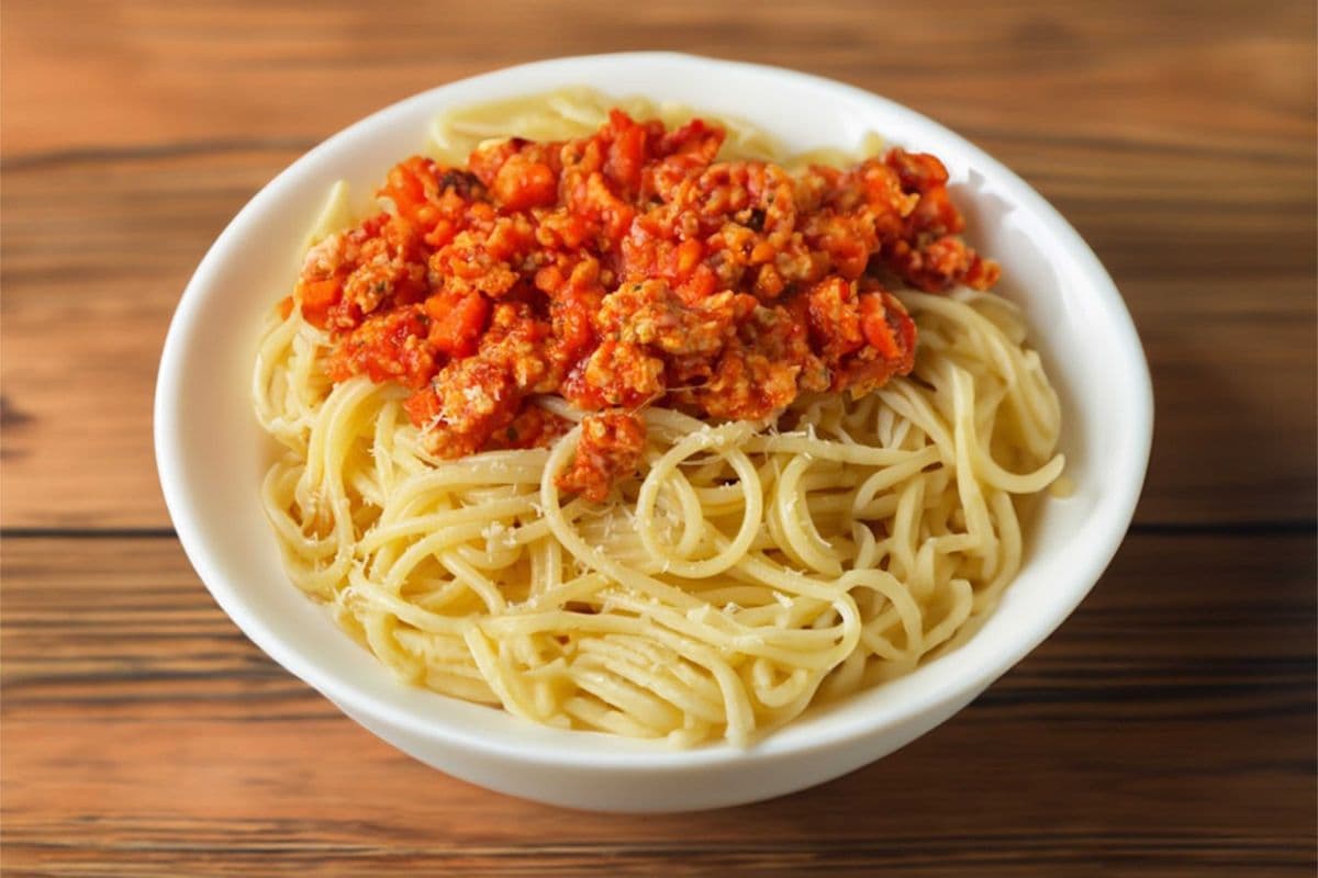 Spaghetti and Meat Sauce