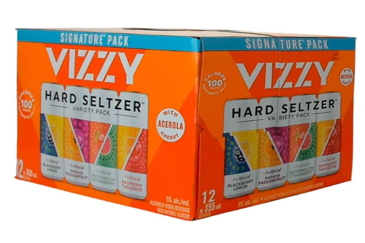 VIZZY SIGNATURE MIXER 12 CANS (12 x 355 ML)