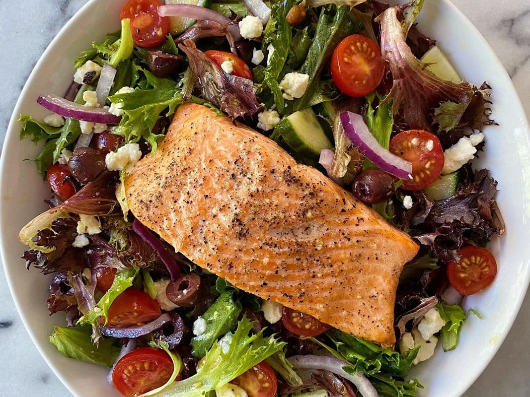GF - Portobello Salmon Salad