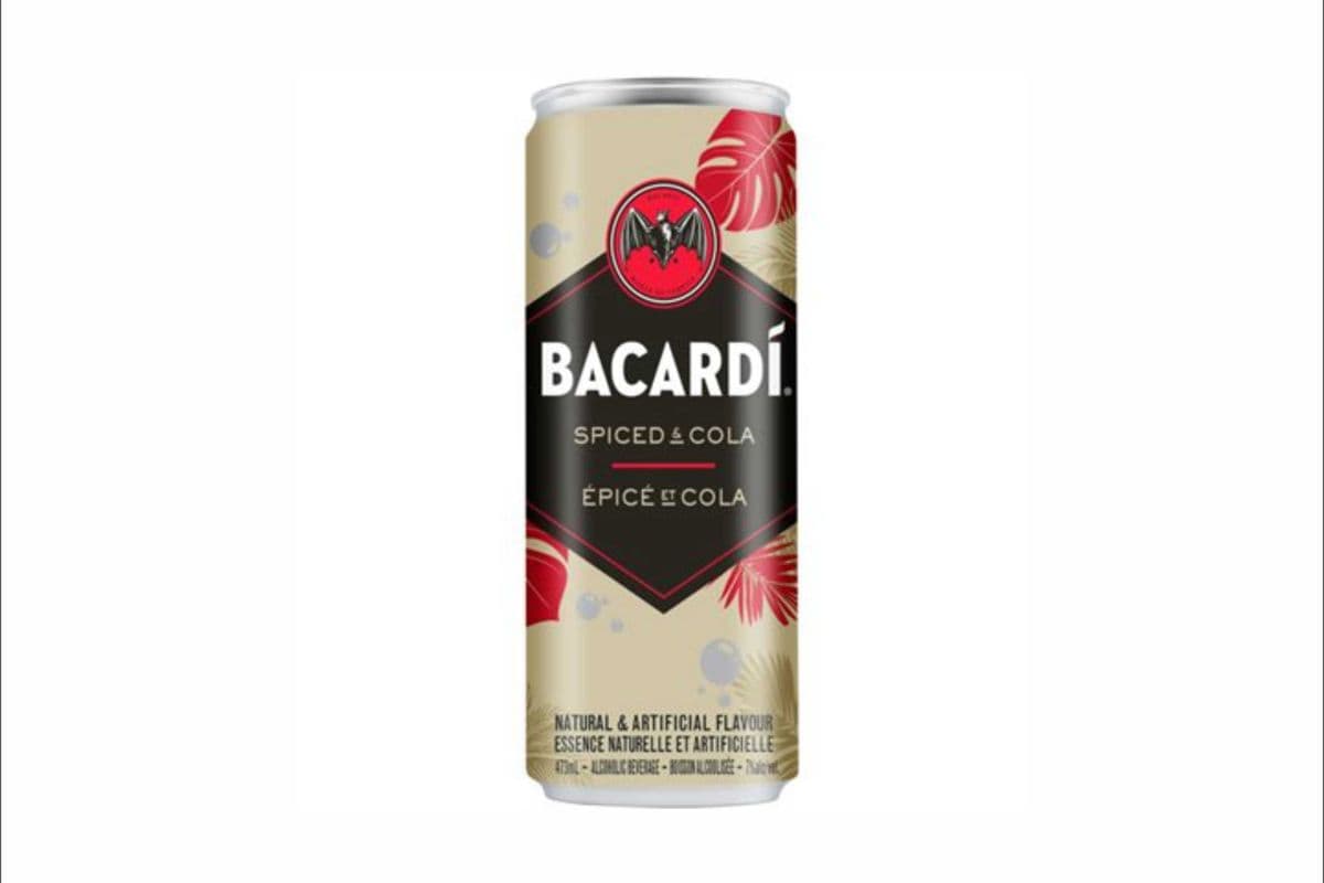 Bacardi Spiced & Cola 473ml (1 x 473ml)