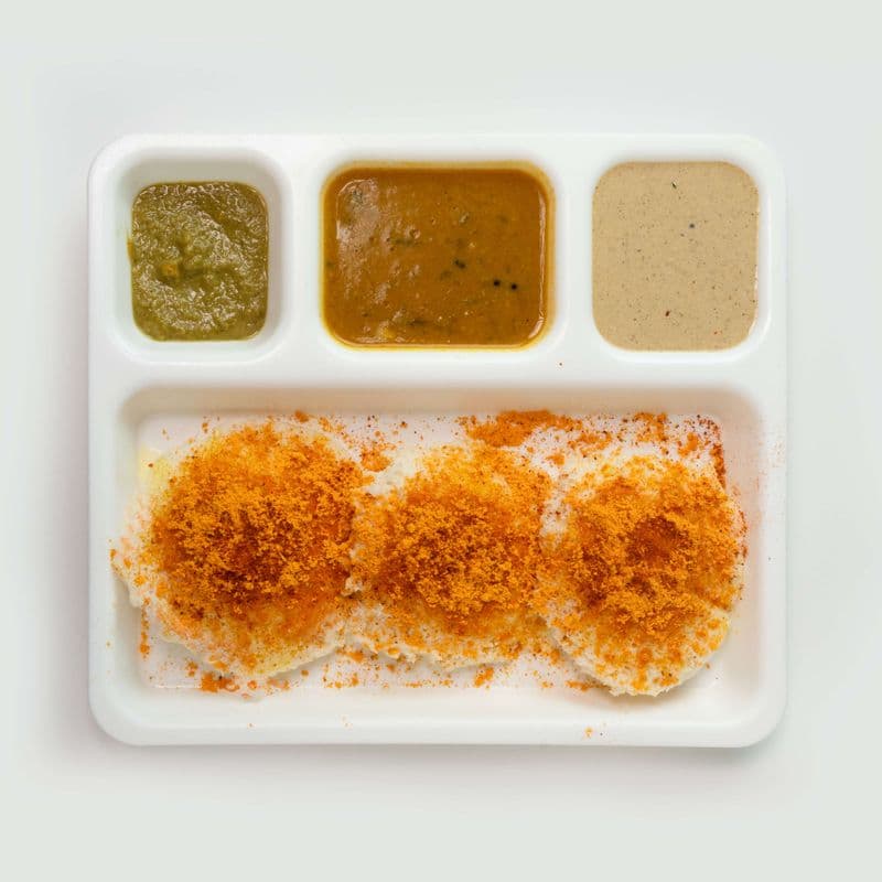 Ghee Podi Idly - OO