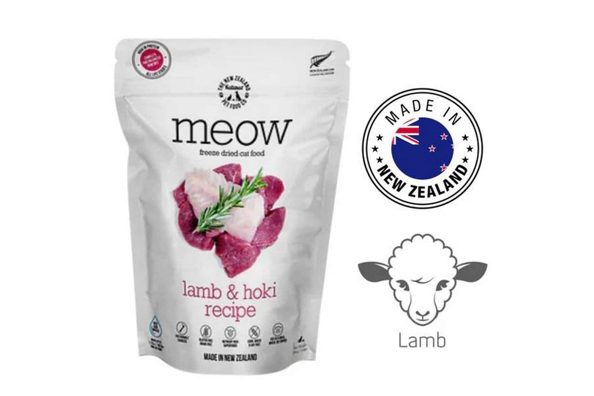 NZPF Meow - Lamb & Hoki Freeze Dried Cat Food (50 g)