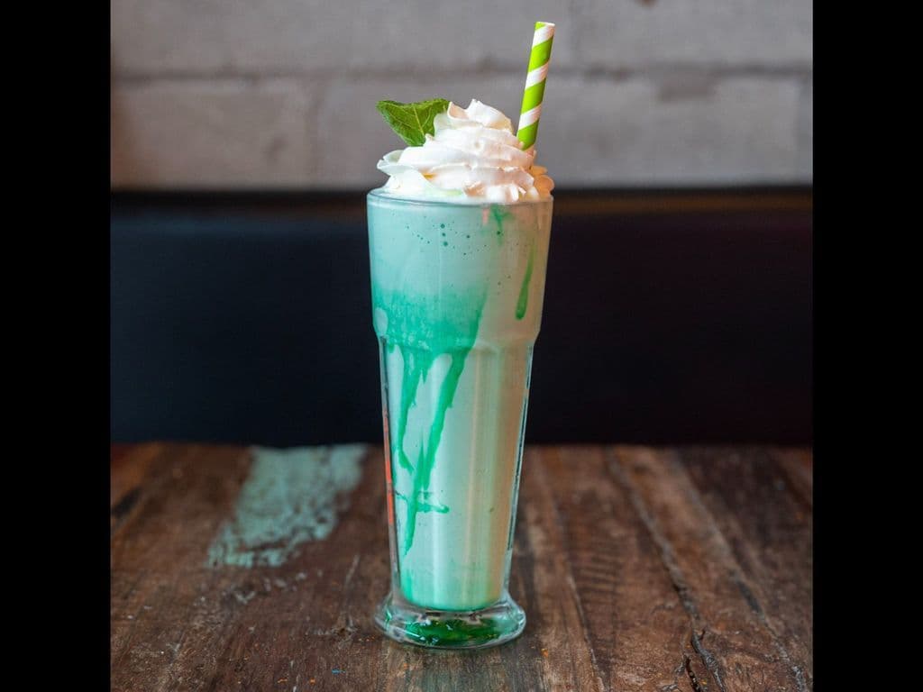 LAIT FRAPPE MENTHE/MINT MILKSHAKE