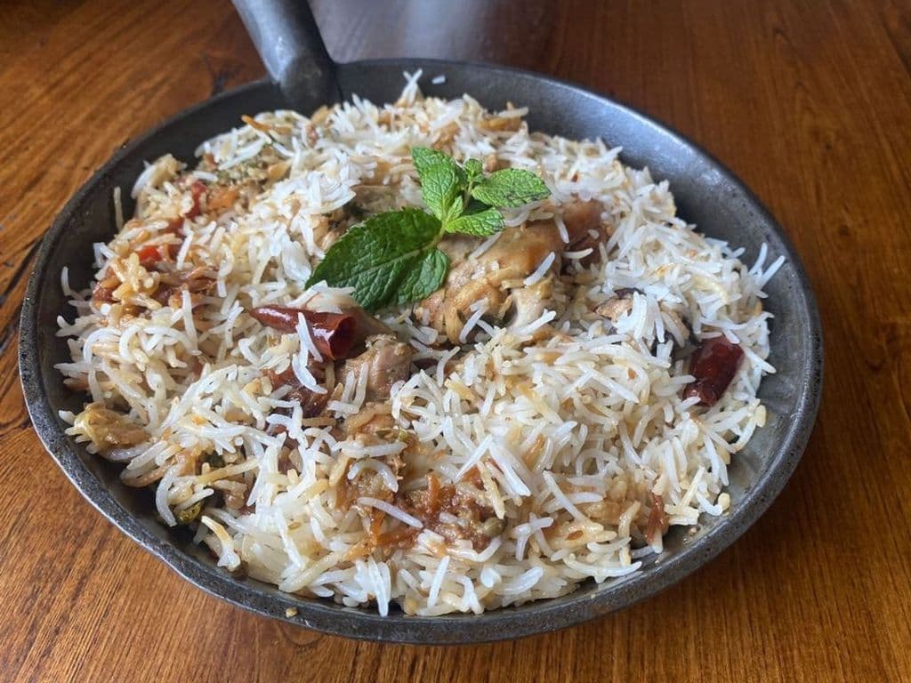 Kboys White Chicken Biryani