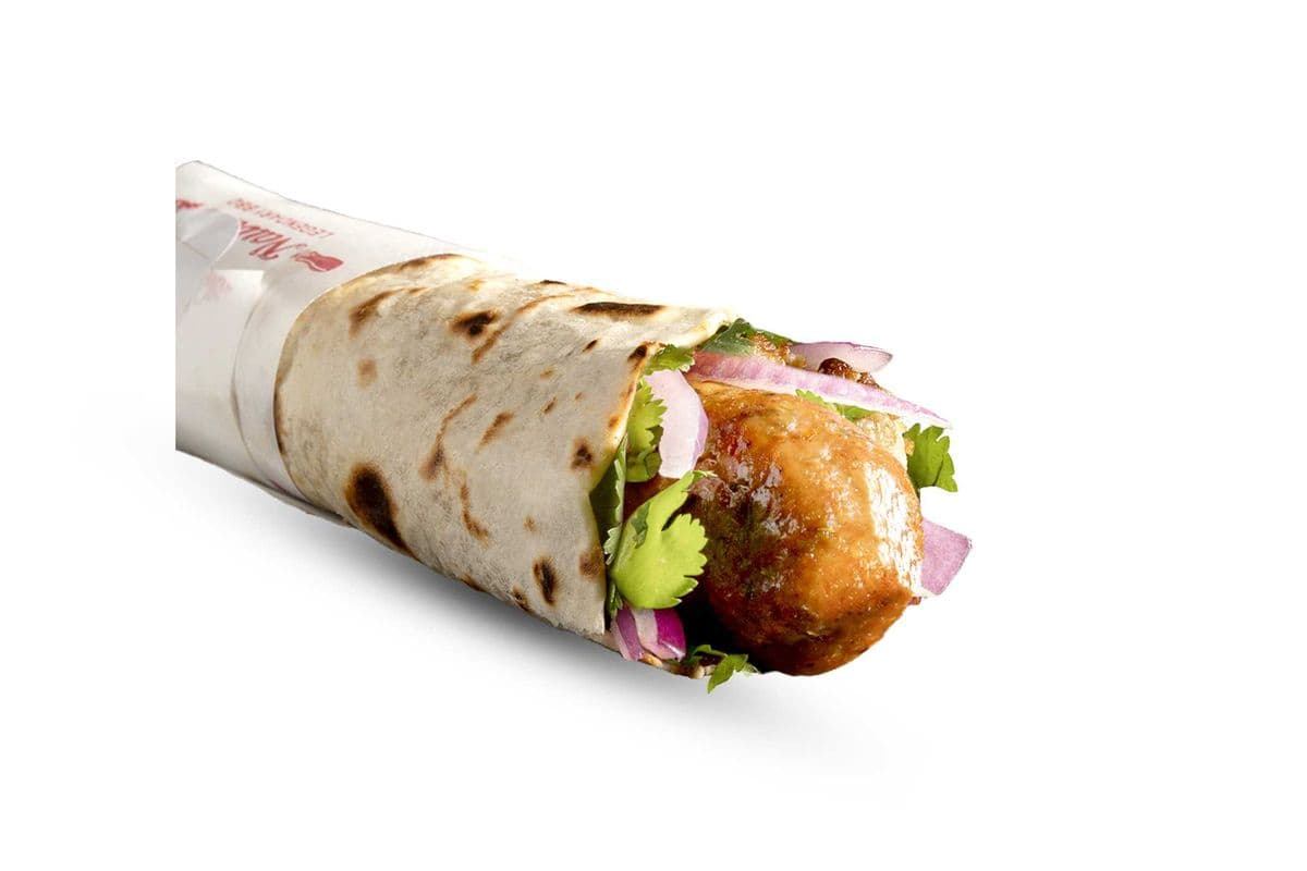 Beef Dora Seekh Kabab Roll