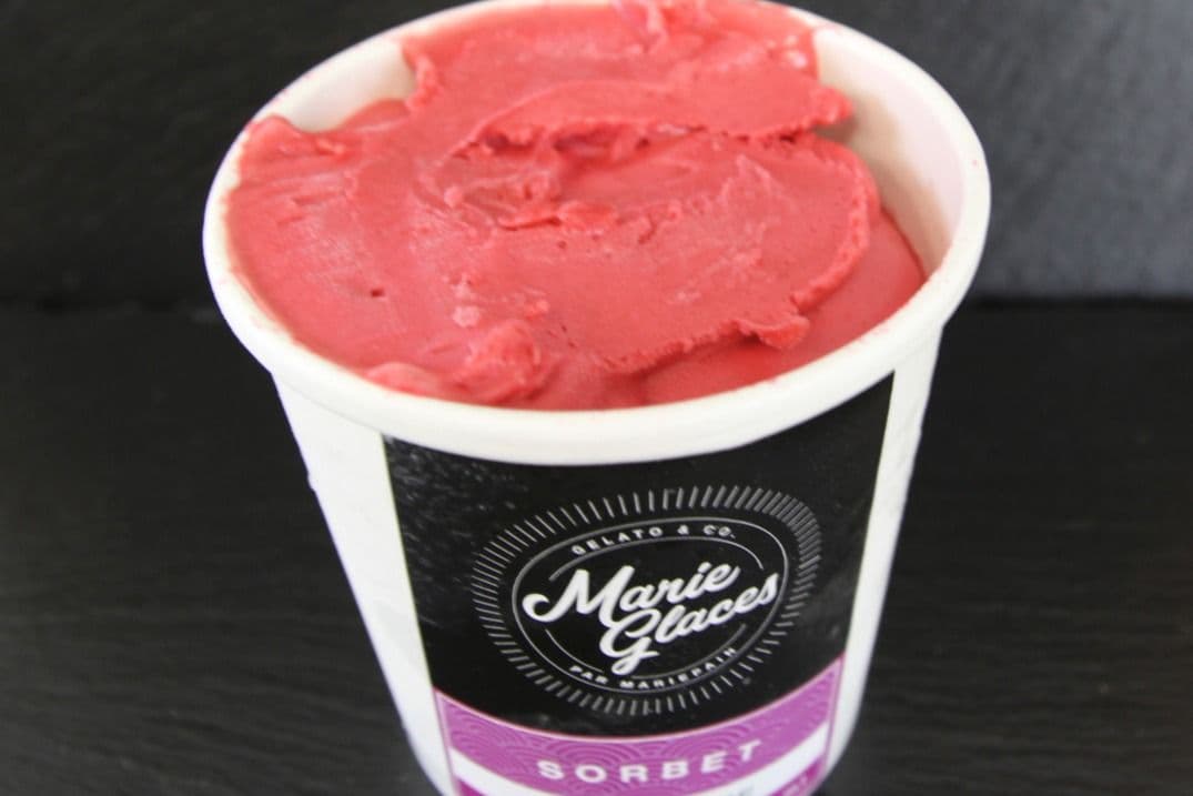 Sorbet framboises (500 ml)