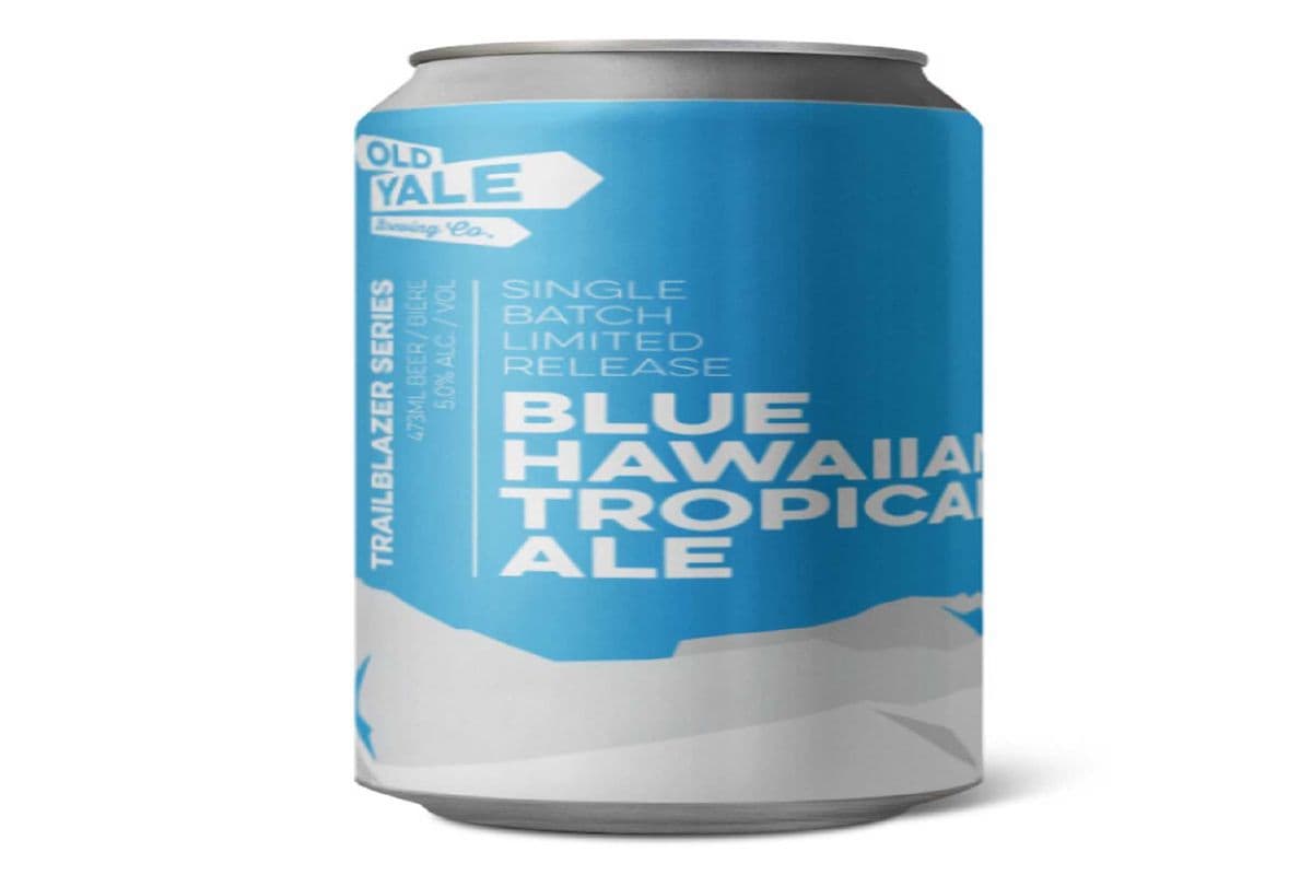 125762-OLD YALE - BLUE HAWAIIAN TROPICAL ALE (4 x 473ML)