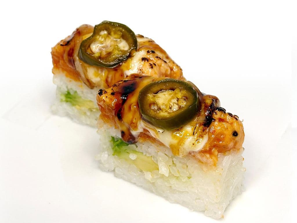Salmon Battera