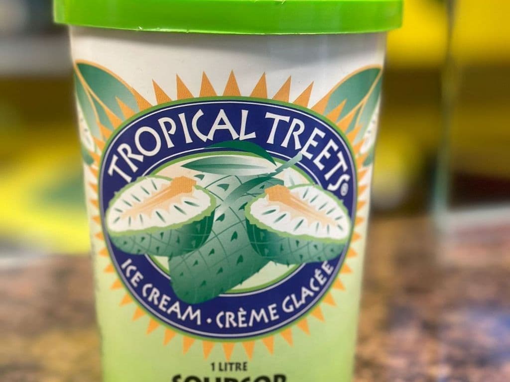 Soursop ice cream