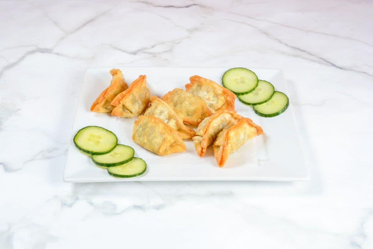 Veg. Deep-fried Gyoza (8 pcs) (V)