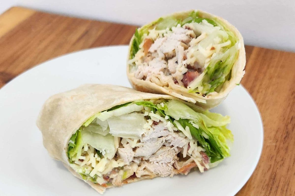 Chicken Bacon Caesar Wrap