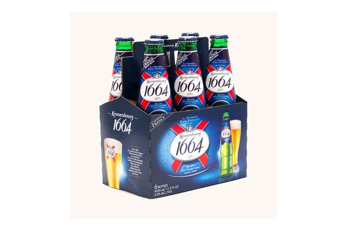 Kronenbourg 1664 (6 Bottles) (1 x 330 ml)