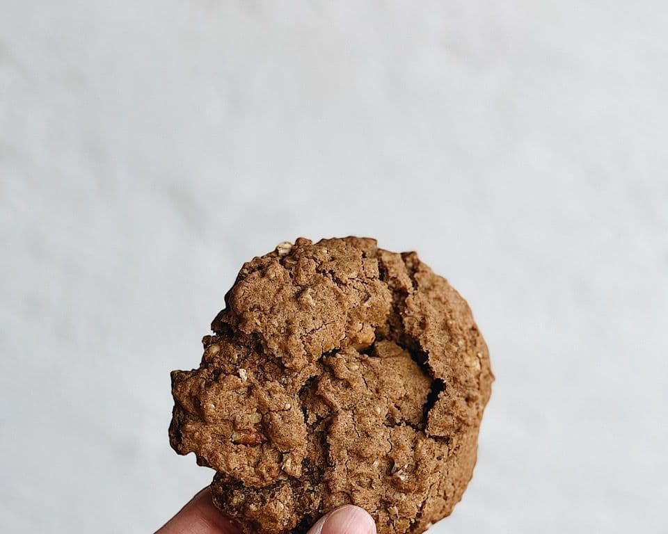 Hojicha Walnut Cookie