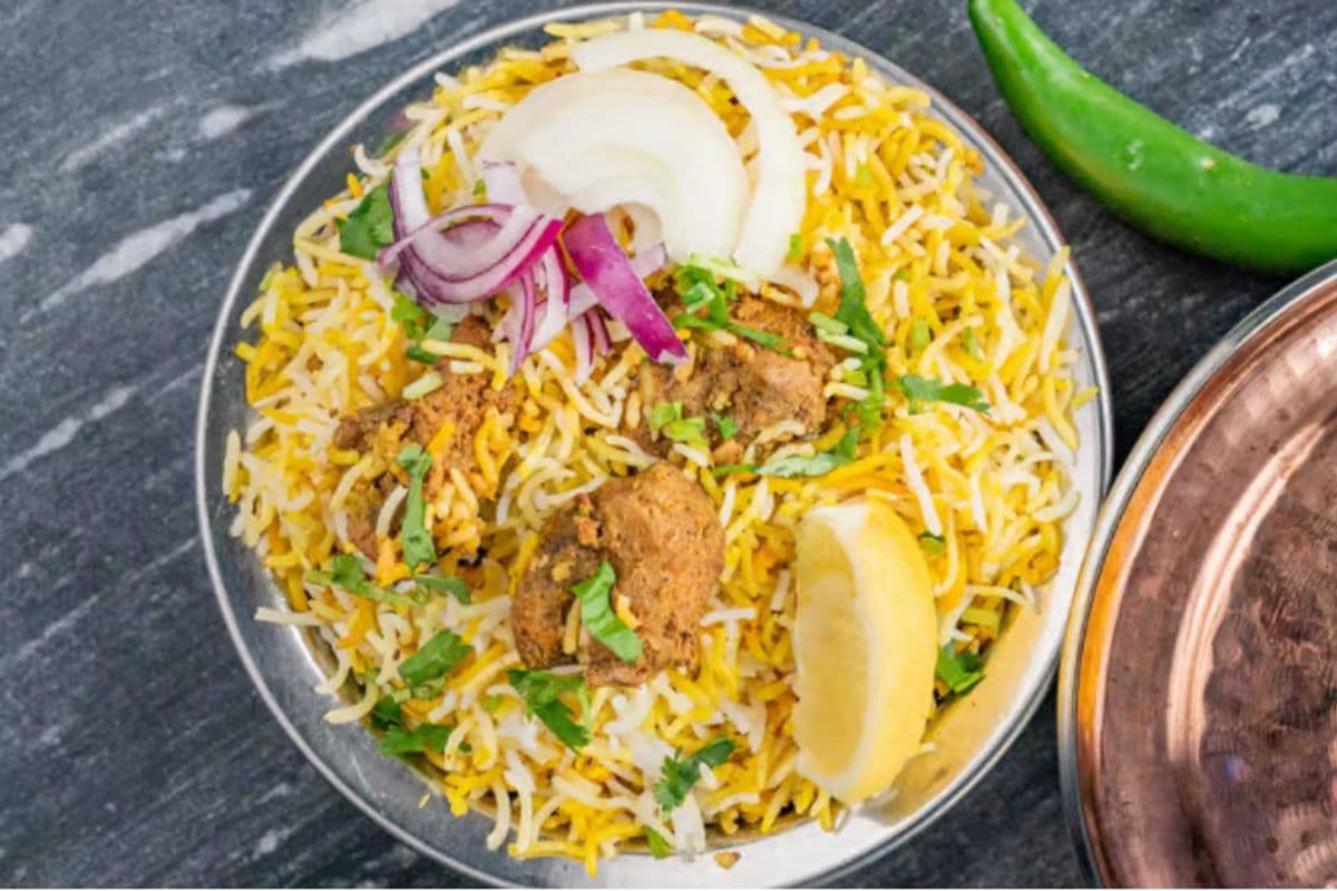 Hyderabad Goat Dum Biryani