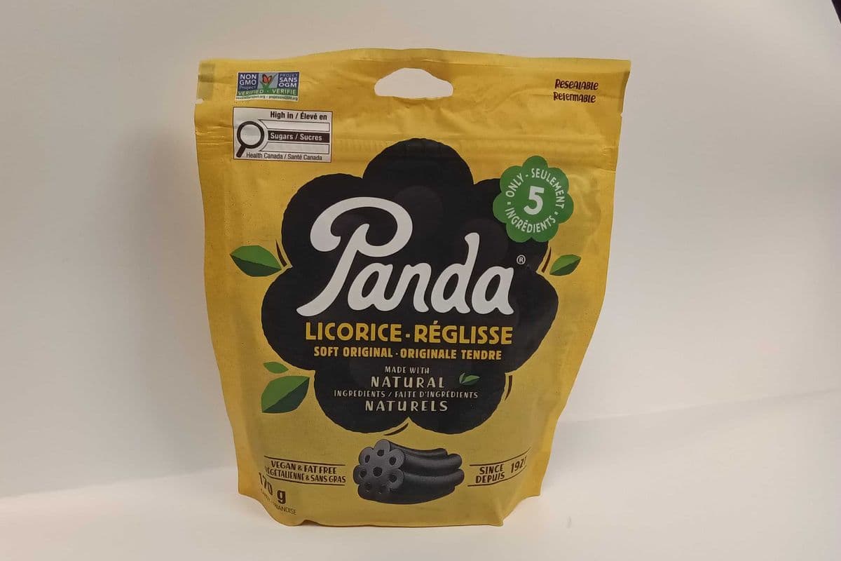 Panda Black Licorice Soft Original - 170g