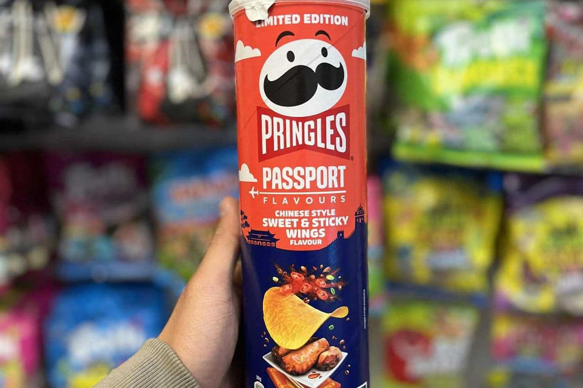 (UK) Pringles Passport Sweet & Sticky Wings (Limited Edition) - 160g