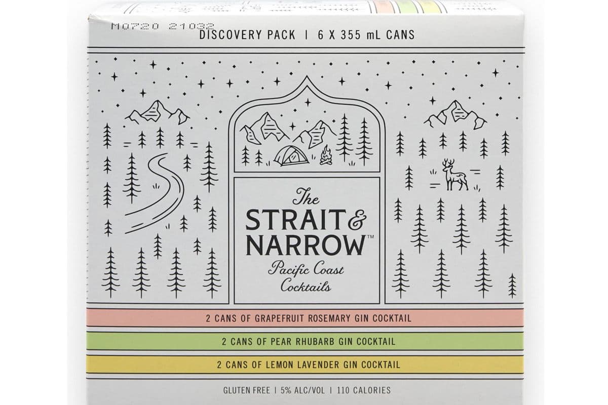 Strait and Narrow - Gin Mixed Pack (6 x 355ml can)