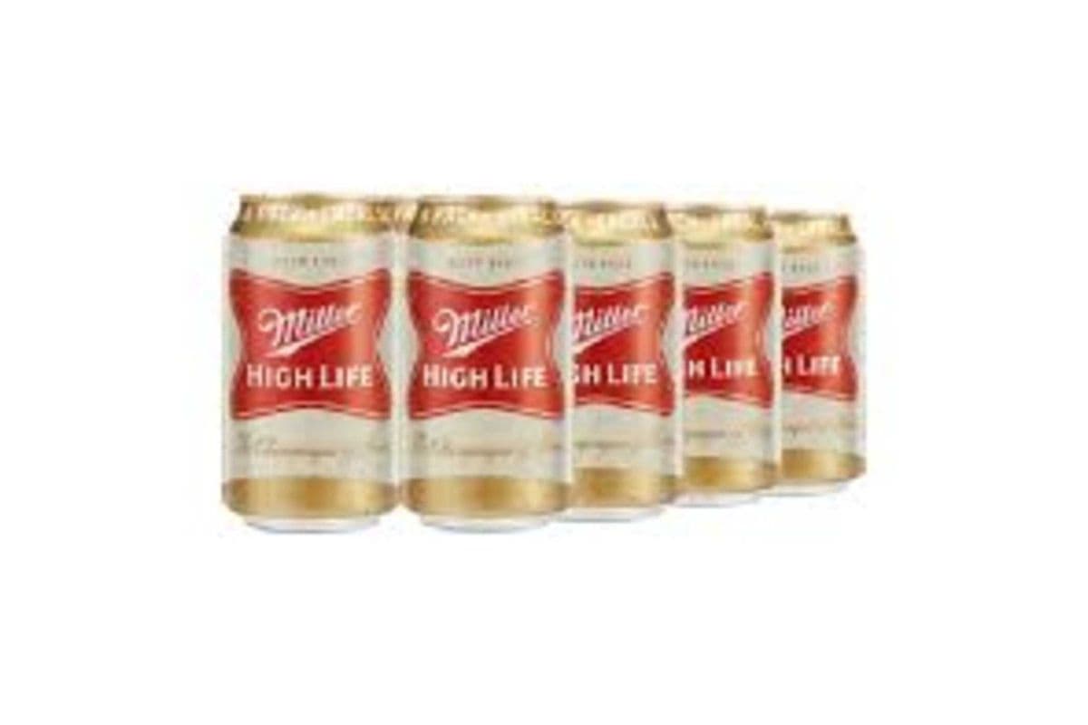 Miller High Life - pack of 8 (8 x 355 ml Cans)