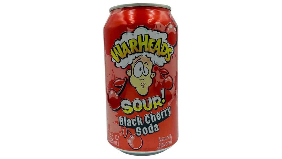 Warheads Sour Black Cherry Soda