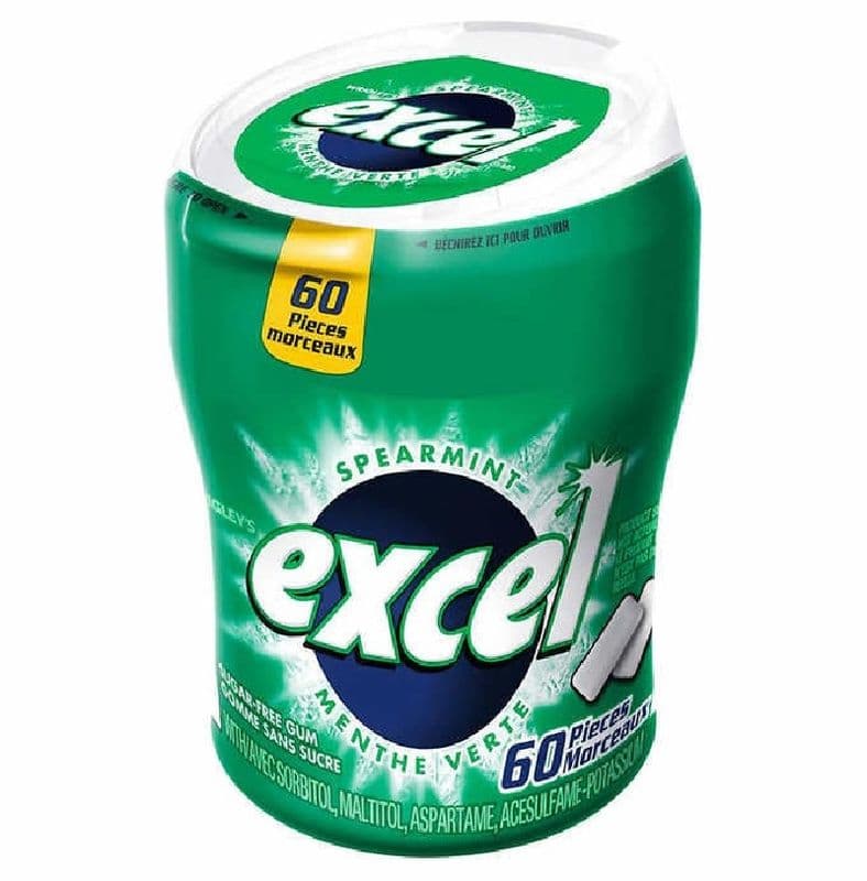 Excel Spearmint (60 pcs Bottle)