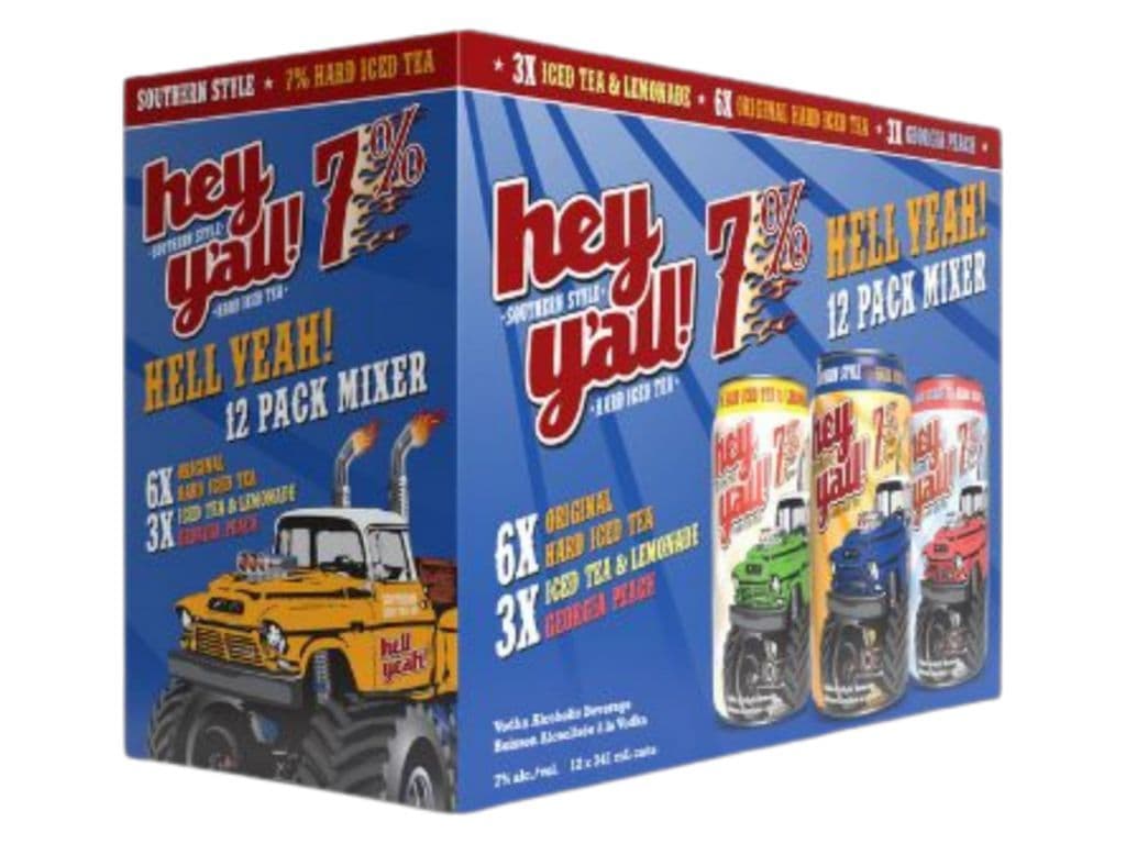 Hey Y'all - 7% Mixer Pack 12x355ml