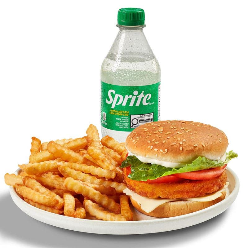 Trio Burger Ti-Poulet / Trio Burger Ti-Poulet