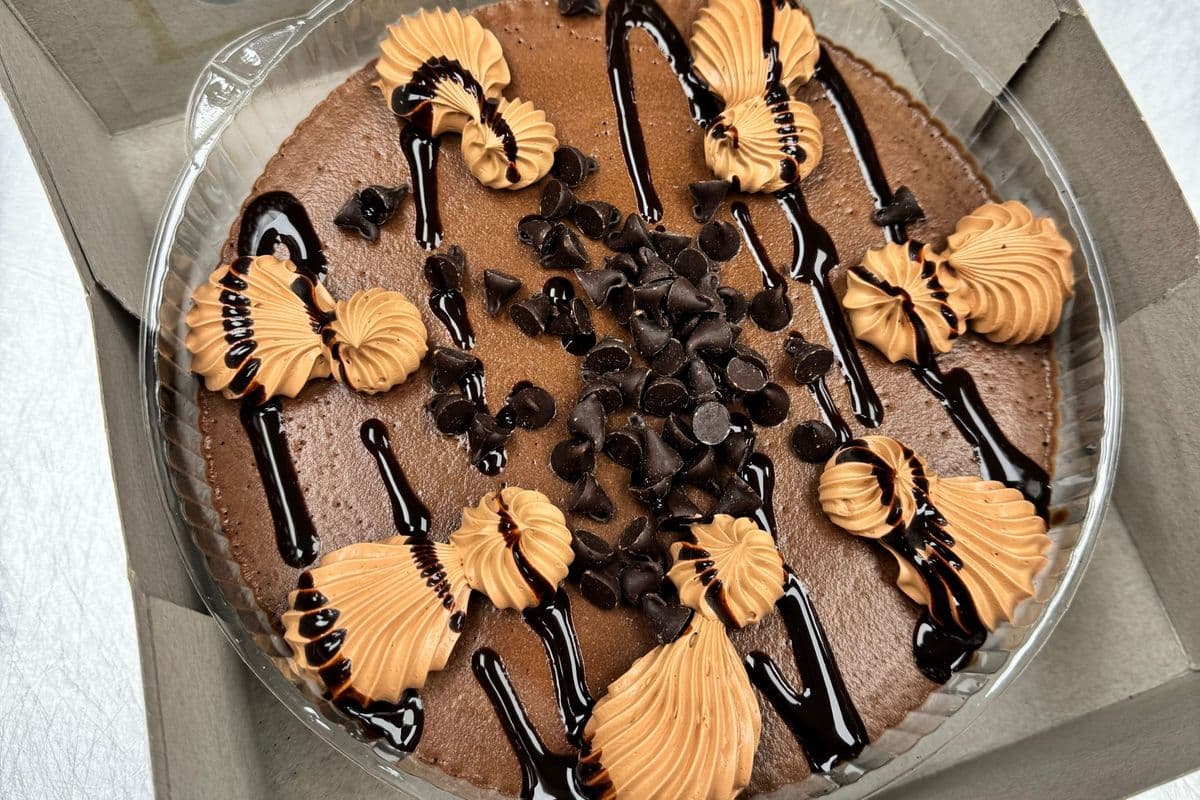 Gluten Free Triple Chocolate Ice Cream Cake