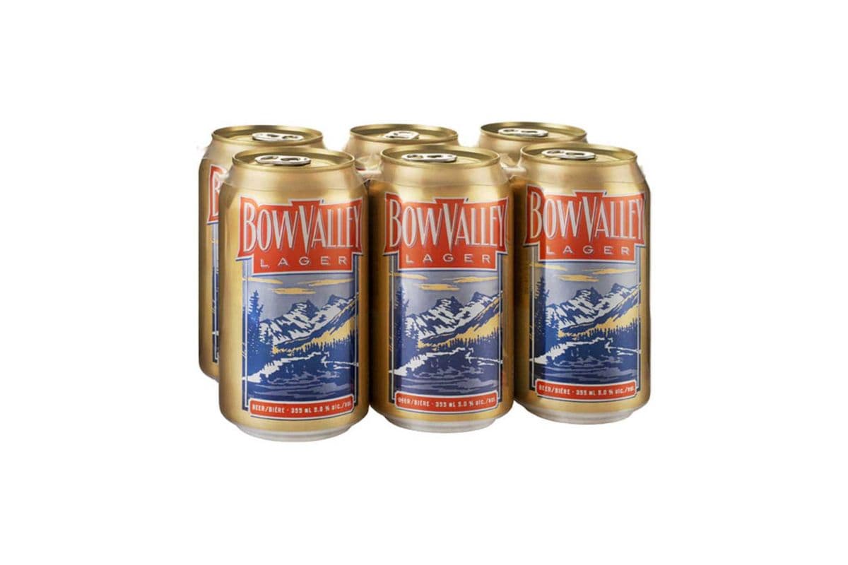 Bow Valley Lager (6 x 355 ml Cans)