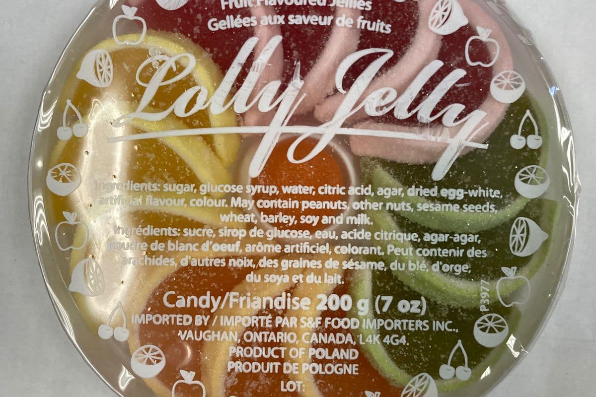 Lolly Jelly (Fruit Flavoured Jelly) (200g) (145 Cal)