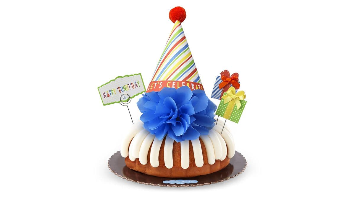 Happy Bundt’day Big Decorated Bundt
