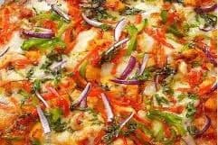 Spicy chili Paneer Pizza