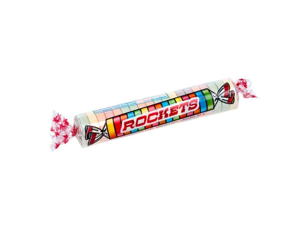 Rockets Giant Candy Rolls Sweets Hard Candy