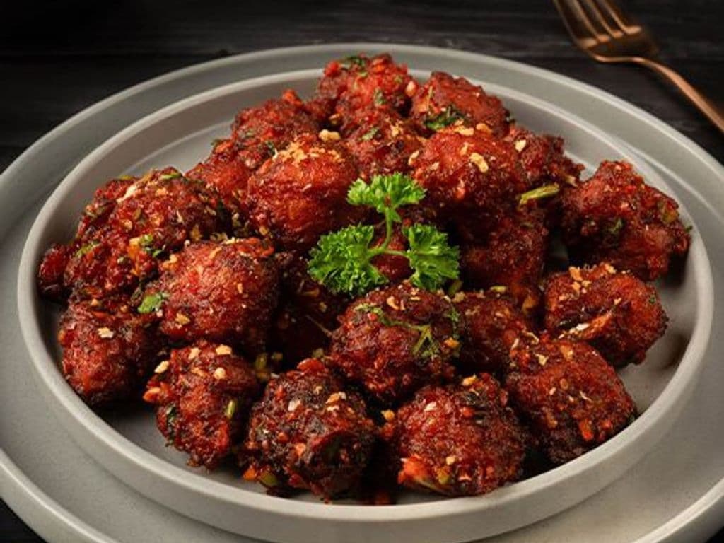 Veg Manchurian Dry.