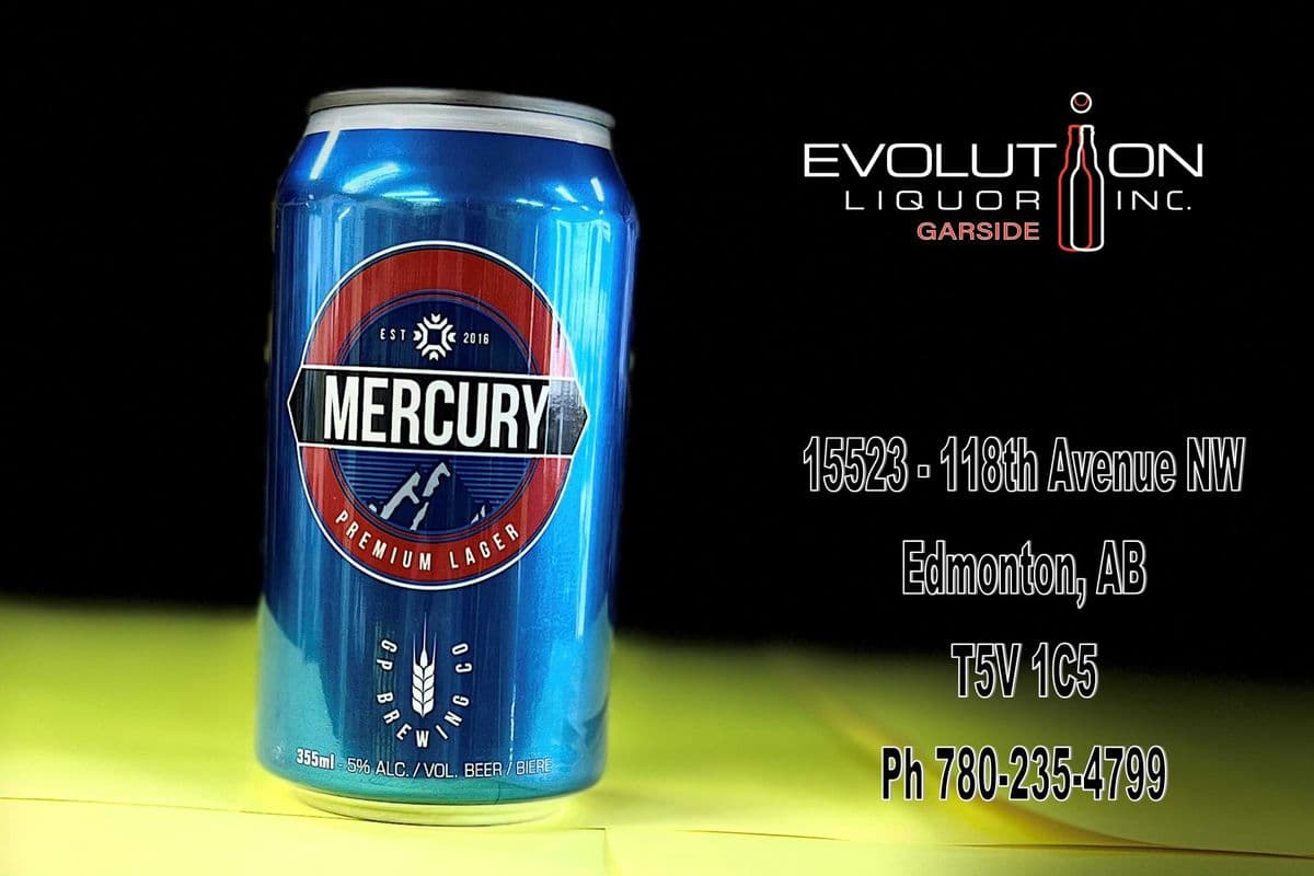 Mercury Premium Lager 0355-01 (1 x 355ml Can)