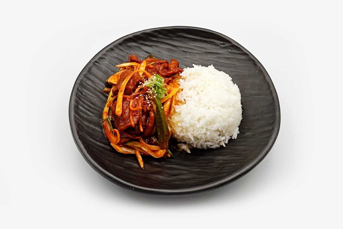 Spicy Pork Rice