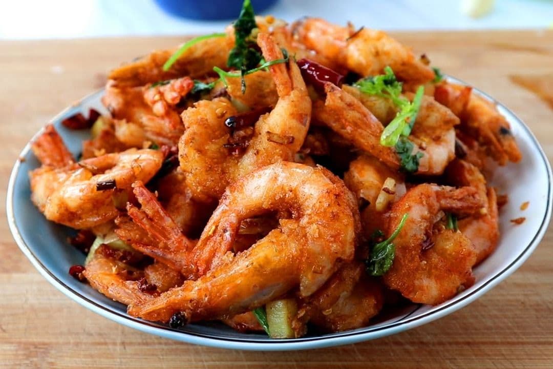 Szechuan Style Shrimp(Spicy)香辣大虾