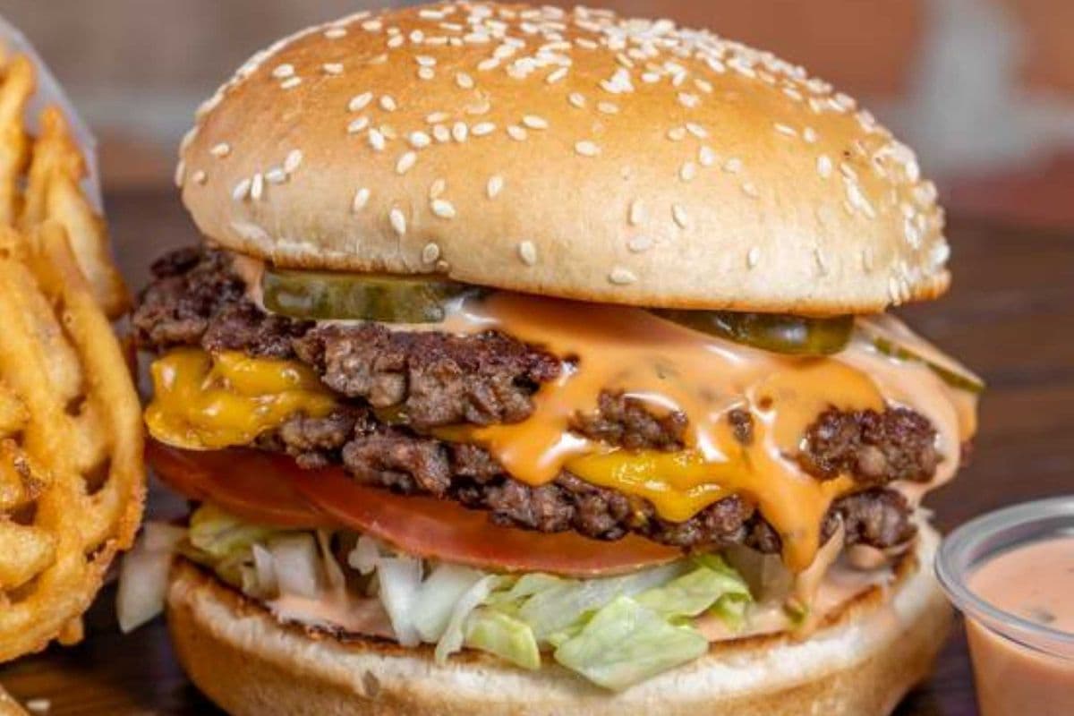 Double Burger with Cheese