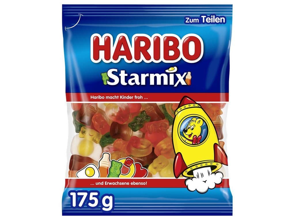 Haribo Starmix Germany 175g Gummy Candy Bag