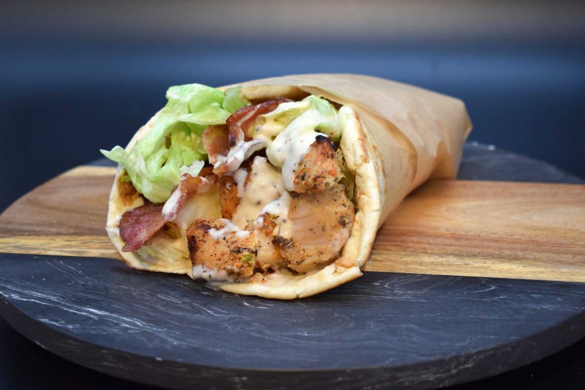 Grilled Chicken Caesar Pita