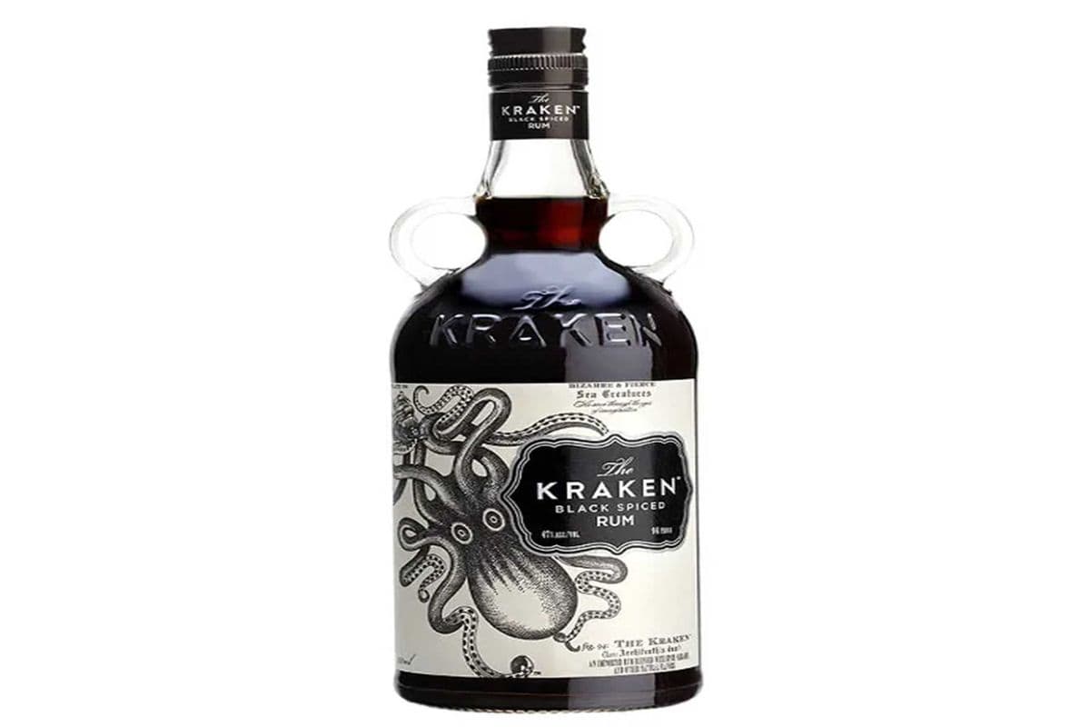 The Kraken Black Spiced RUM 750 ML (1 x 750 ml)