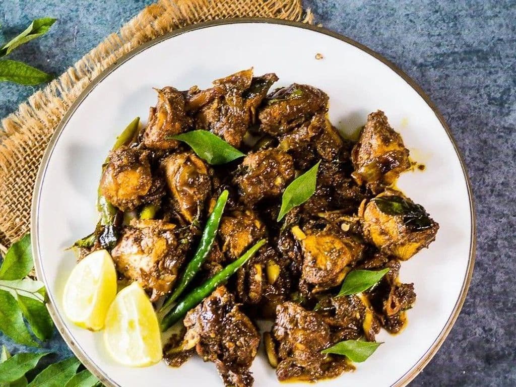 Karivepaku Chicken