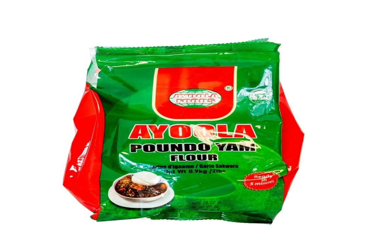 Ayoola Poundo Yam Flour (2 Lbs)